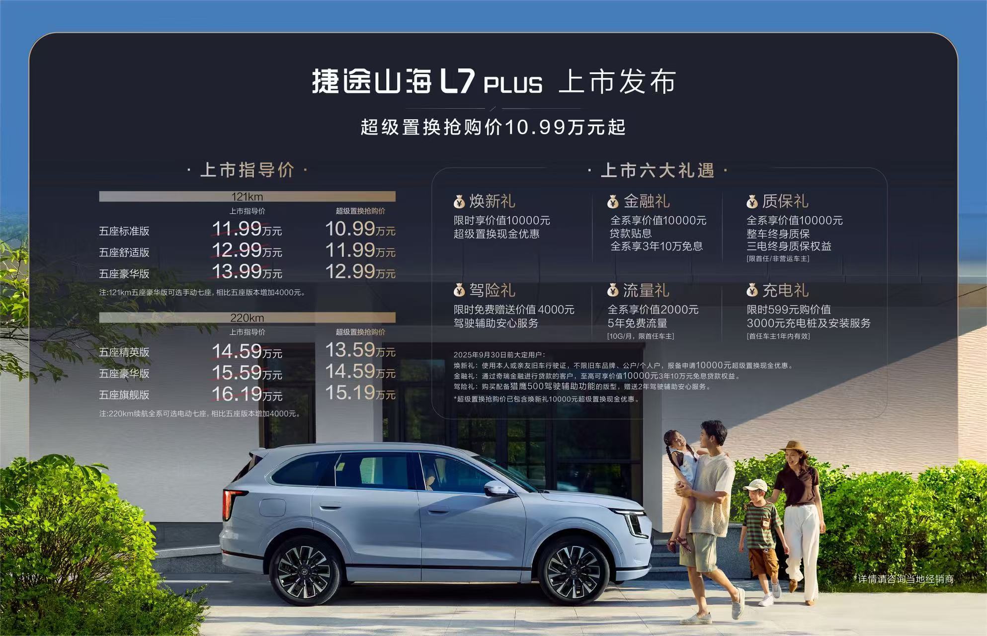 捷途山海L7 PLUS上市，对比长安启源Q07，谁更出色