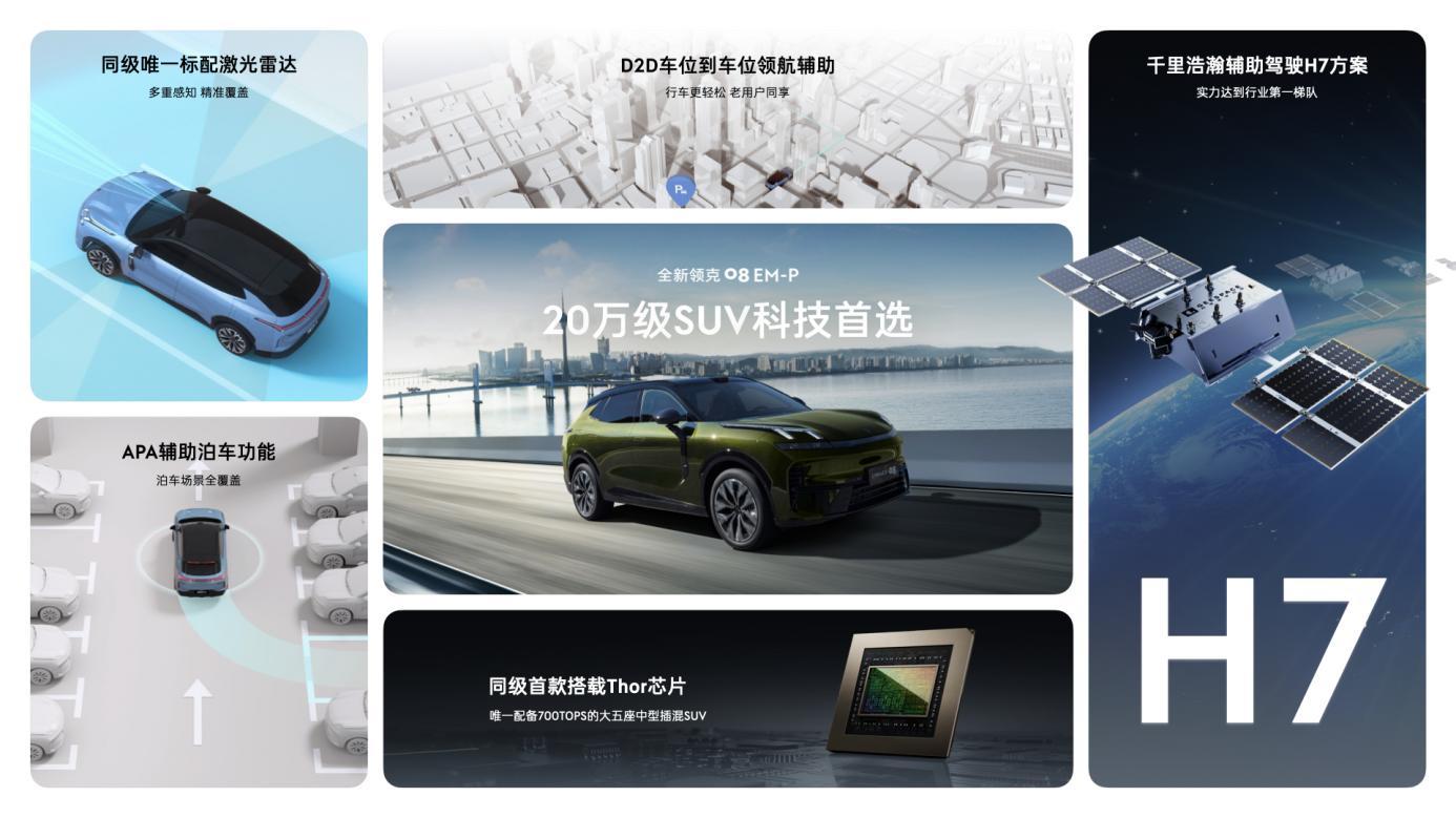 全新有为 领克08 EM-P 15.98万元起正式上市