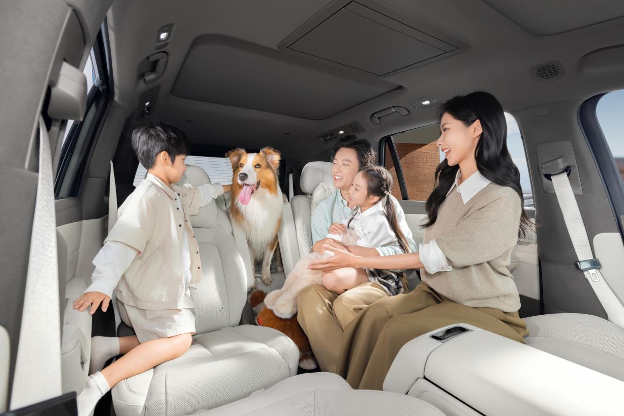 大六座安全豪华SUV腾势N8L预售,预售价31.98万起