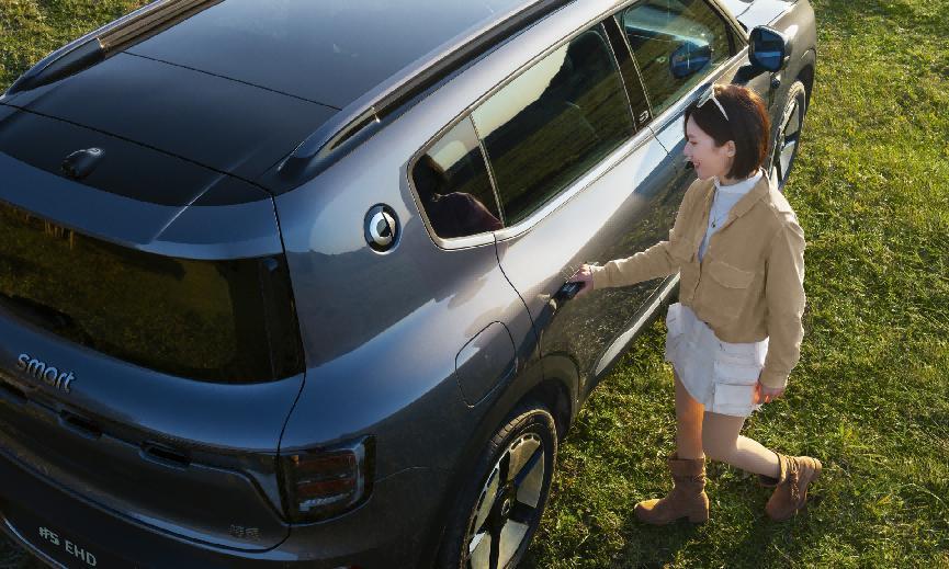 综合续航1615km,smart精灵#5 EHD开启预售