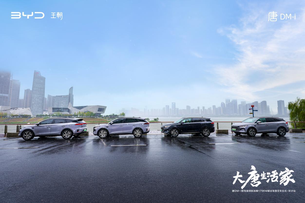 17.98万起比亚迪唐DM-i智驾版领航加推175KM版