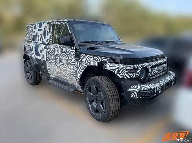 疑似iCAR V25谍照 空间不再局促 通过能力更强 增程动力续航不愁